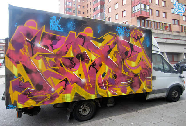 Paxr made by Nexr and Paze - The Dark Roses United - Malmö, Sweden May 2015